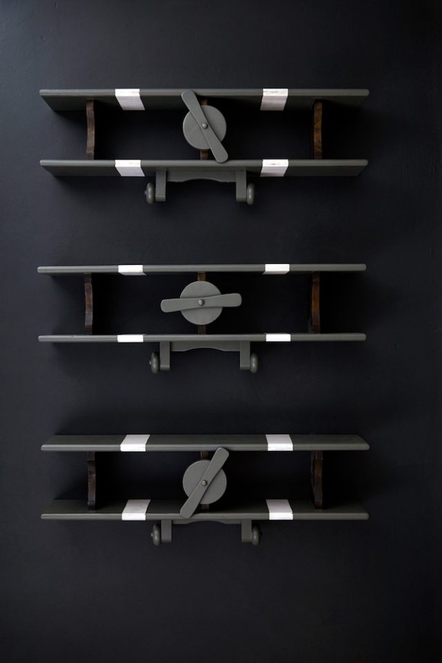 Little Greene Paint Colours: Lamp Black and Pompeian Ash