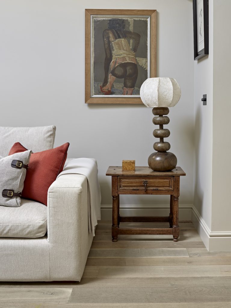 Interior design for a Cotswolds country retreat blending period character with modern family living