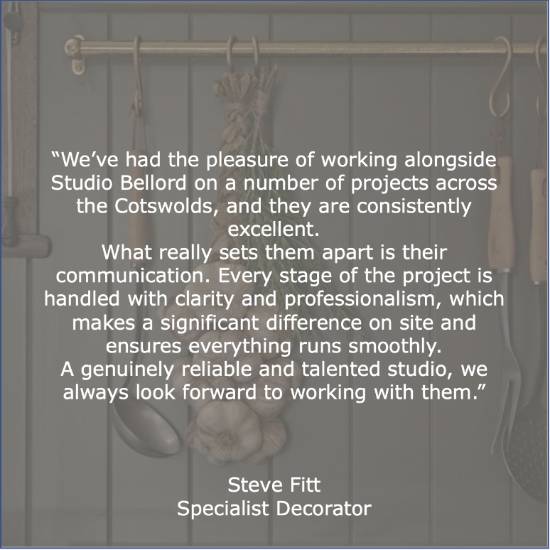 Decorator Steve Fitt review for Studio Bellord