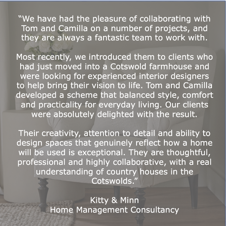 Home Management team Kityy and Minn review for Studio Bellord